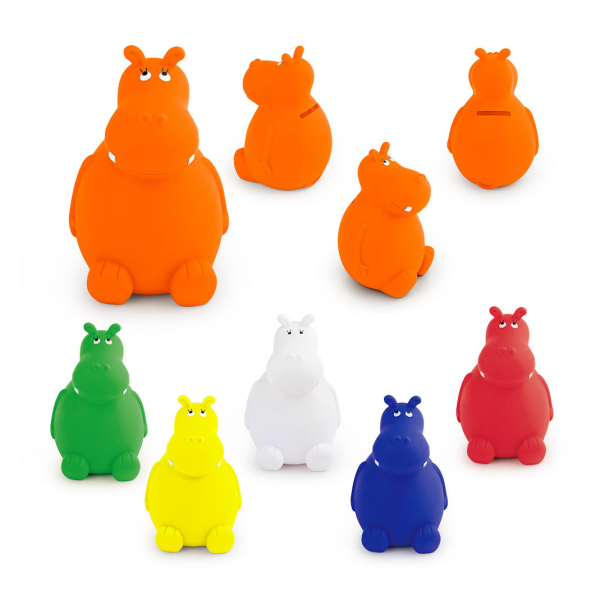 Alcancía hippo
