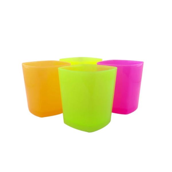 Vaso Whisky Paq X 4 Surtido Neón
