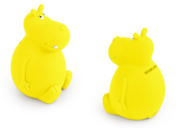 Alcancía hippo