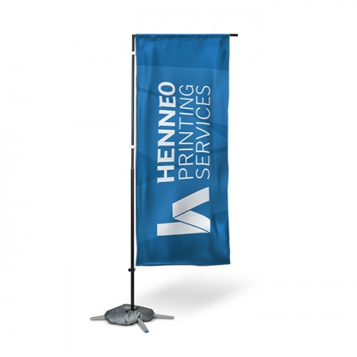 Bandera  Tipo Vela Rectangular