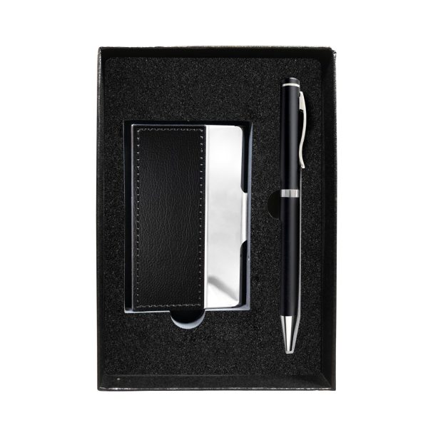 Set Bolígrafo y Tarjetero FSD-028