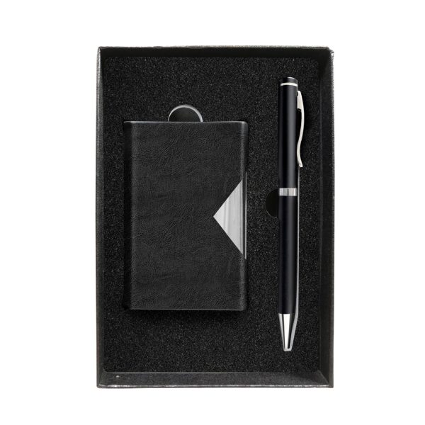 Set Bolígrafo y Tarjetero FSD-030