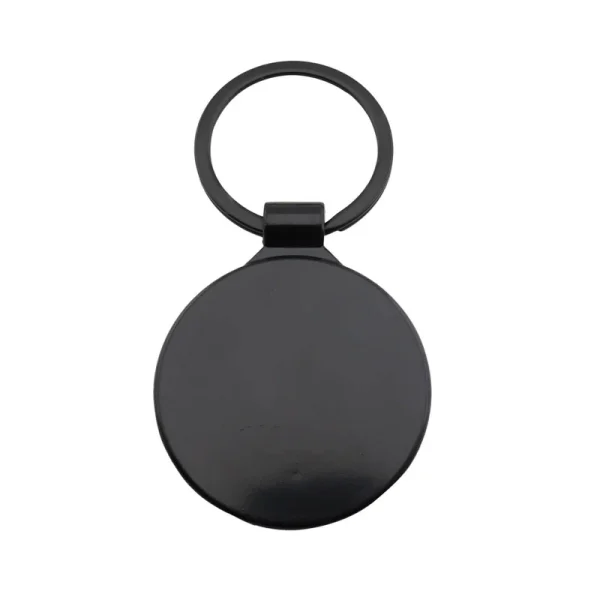 Llavero Cromo Redondo Black