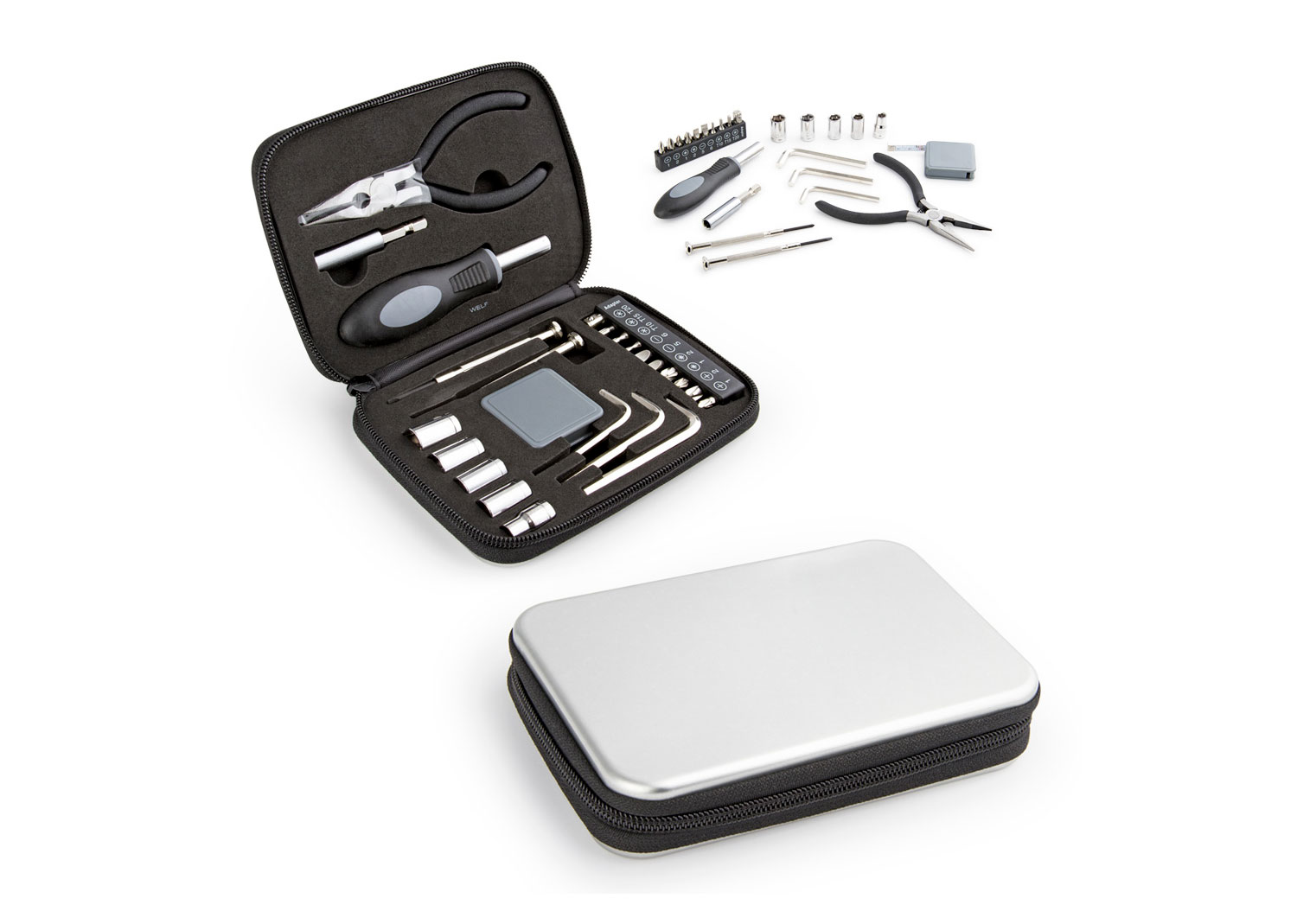 HE0147 Set de Herramientas Silver